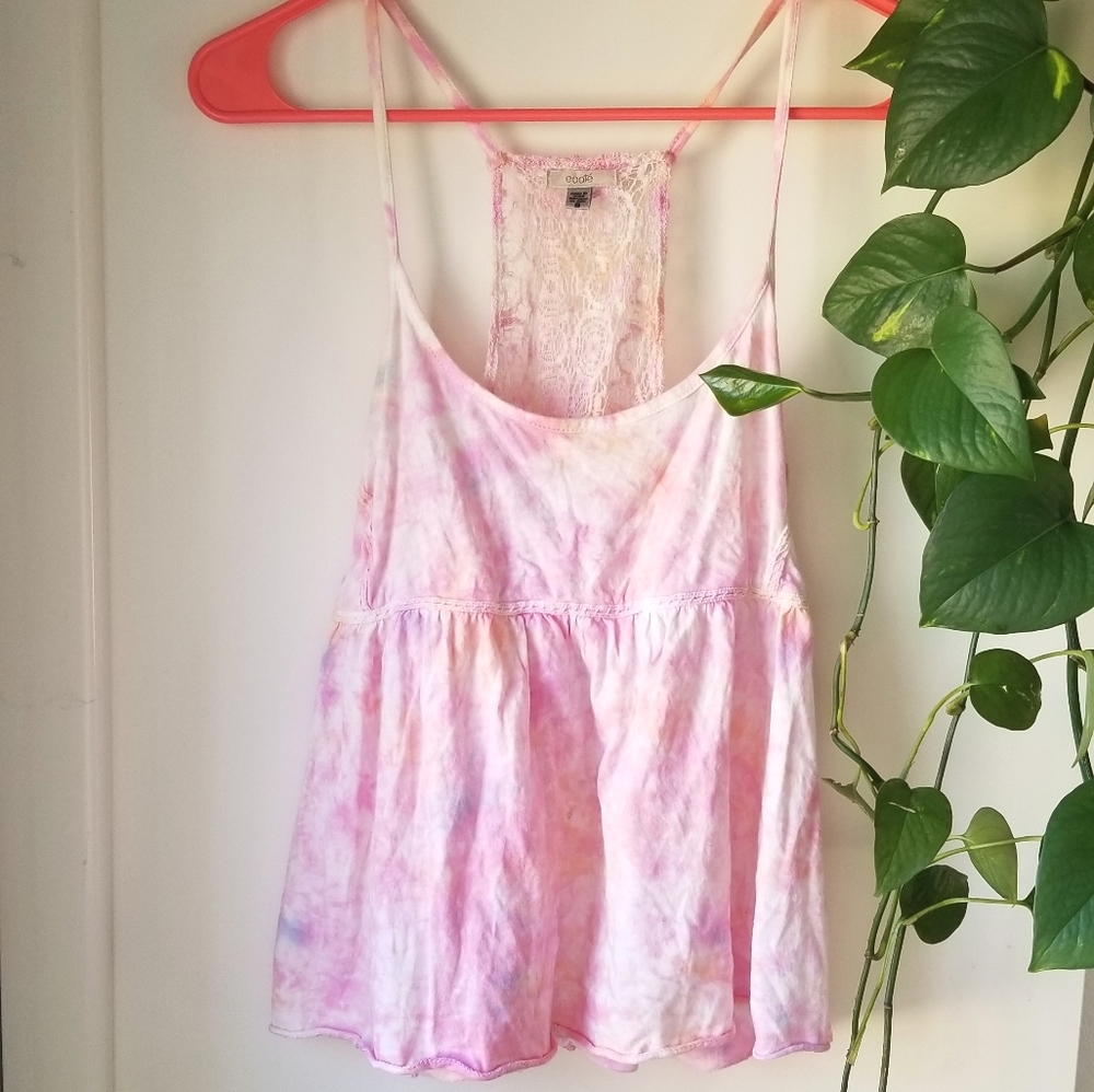 UO Tie-Dye Baby Doll Tank